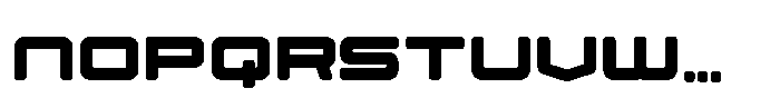 Aerios Black Font UPPERCASE