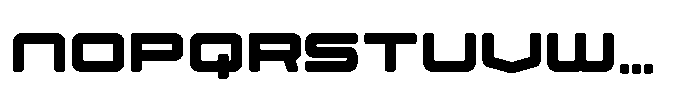 Aerios Black Font LOWERCASE