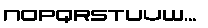 Aerios Bold Font LOWERCASE