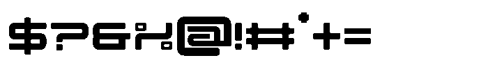Aerios Semi Bold Font OTHER CHARS