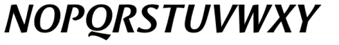 Aeris Pro B Bold Italic Font UPPERCASE