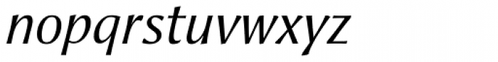 Aeris Pro Title A Italic Font LOWERCASE