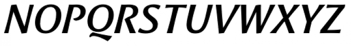 Aeris Std A Bold Italic Font UPPERCASE