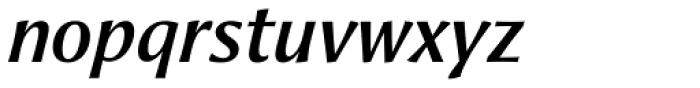 Aeris Std Title A Bold Italic Font LOWERCASE