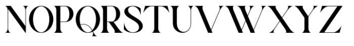Aerisa Font UPPERCASE