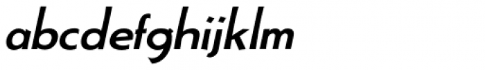 Aerle Thin Bold Italic Font LOWERCASE