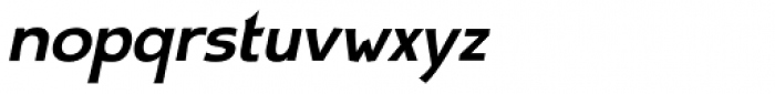 Aerle Thin Bold Italic Font LOWERCASE