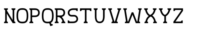 Aero Sans Regular Font UPPERCASE