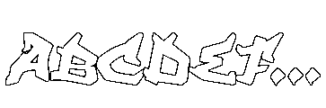 Aero Vault Outline Outline FONT
