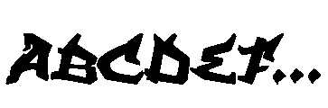 Aero Vault Regular Font UPPERCASE