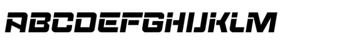Aeroboost Font UPPERCASE