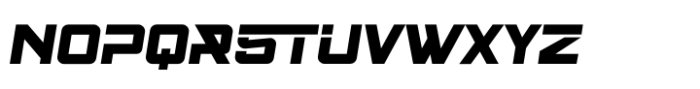 Aeroboost Font UPPERCASE