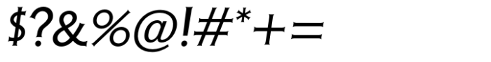 Aerodyne Regular Italic Font OTHER CHARS