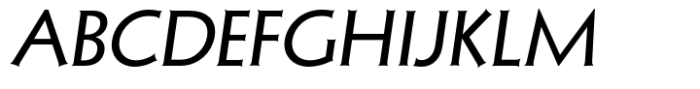 Aerodyne Regular Italic Font UPPERCASE
