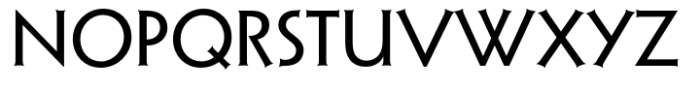 Aerodyne Regular Font UPPERCASE