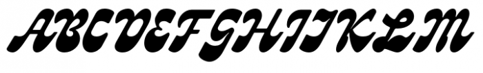Aerogate Script Font UPPERCASE