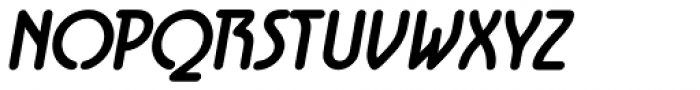 Aerolite Pro Bold Italic Font UPPERCASE