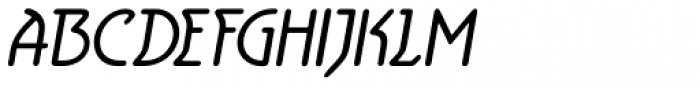 Aerolite Pro Italic Font UPPERCASE