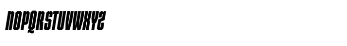 Aeroplus Italic Font LOWERCASE