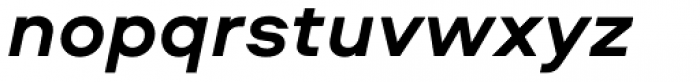 Aeroport Bold Italic Font LOWERCASE