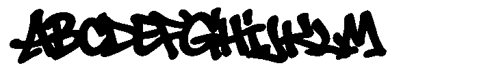 Aerosoldier Basic Bold Regular Font UPPERCASE