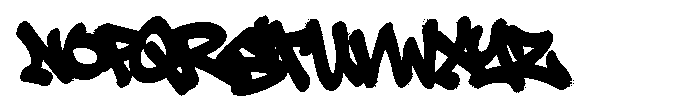Aerosoldier Spray Bold Regular Font UPPERCASE