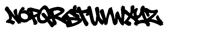 Aerosoldier Spray Regular Font UPPERCASE