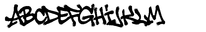 Aerosoldier Spray Thin Regular Font UPPERCASE