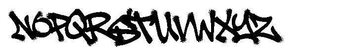 Aerosoldier Spray Thin Regular Font UPPERCASE