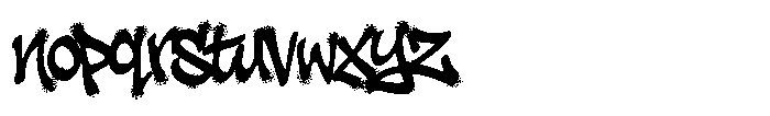 Aerosoldier Spray Thin Regular Font LOWERCASE