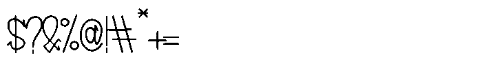 Aerosplat Font OTHER CHARS