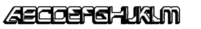 Aestero Extrude Left Font