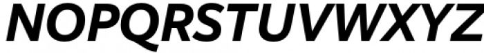 Aestetico Formal Bold Italic Font UPPERCASE