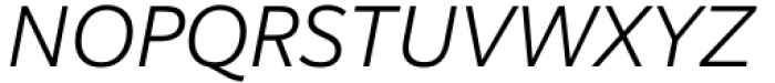 Aestetico Formal Light Italic Font UPPERCASE