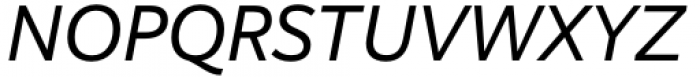 Aestetico Formal Regular Italic Font UPPERCASE