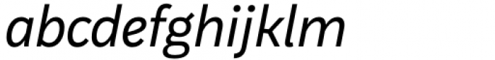 Aestetico Formal Regular Italic Font LOWERCASE