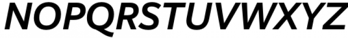 Aestetico Formal Semi Bold Italic Font UPPERCASE