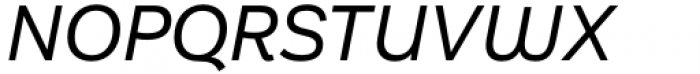 Aestetico Informal Regular Italic Font UPPERCASE