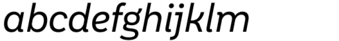 Aestetico Informal Regular Italic Font LOWERCASE