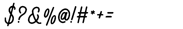 Aesthelina Font OTHER CHARS
