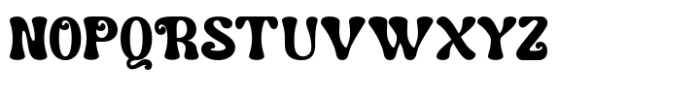 Aesthete Font UPPERCASE