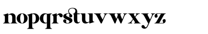 Aesthetic Bingo Regular Font LOWERCASE