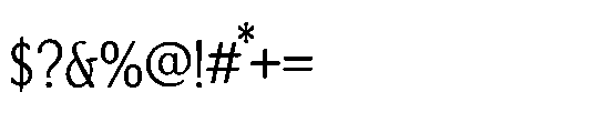 Aesthetic Rigelsia Font OTHER CHARS