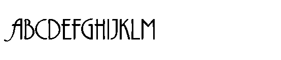 Aesthetic Rigelsia Font UPPERCASE