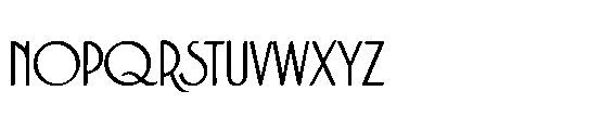 Aesthetic Rigelsia Font UPPERCASE