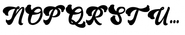 Aesthetic Vintage Regular Font UPPERCASE