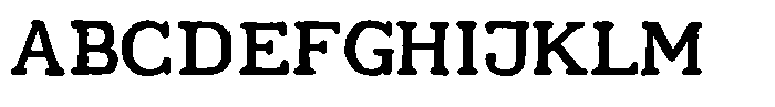 Aeterna Aeon Bold Font UPPERCASE