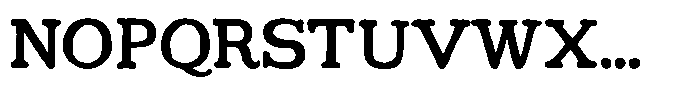 Aeterna Aeon Bold Font UPPERCASE