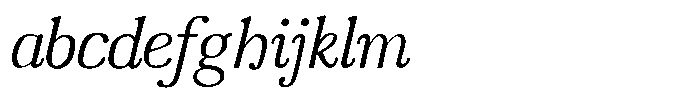 Aeterna Aeon Italic FONT