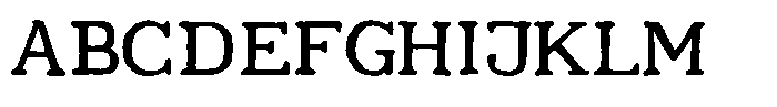 Aeterna Aeon Medium Font UPPERCASE
